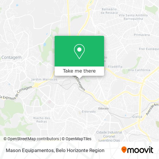 Mason Equipamentos map