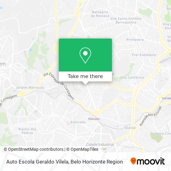 Auto Escola Geraldo Vilela map