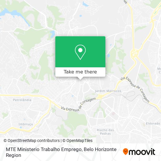 MTE Ministerio Trabalho Emprego map