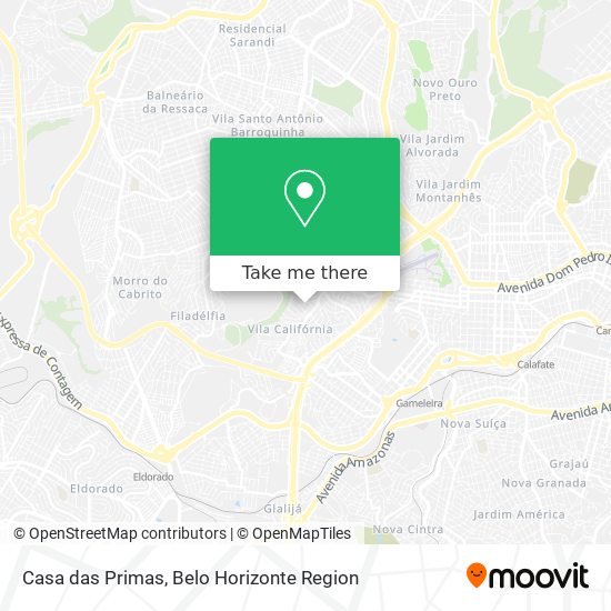 Casa das Primas map