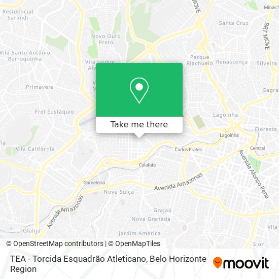 TEA - Torcida Esquadrão Atleticano map