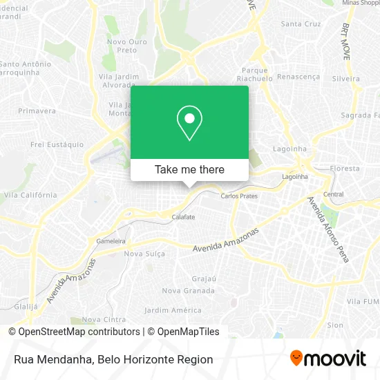 Rua Mendanha map