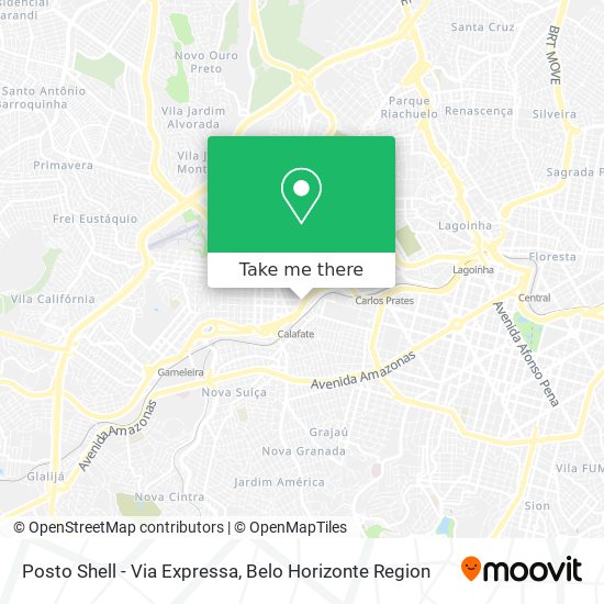 Posto Shell - Via Expressa map