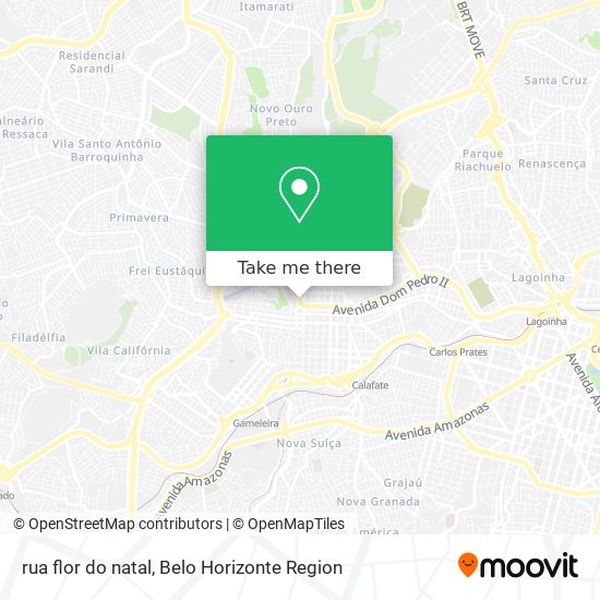 rua flor do natal map