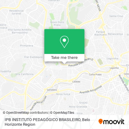 IPB INSTITUTO PEDAGÓGICO BRASILEIRO map