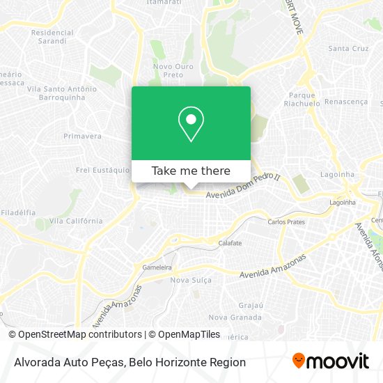 Alvorada Auto Peças map