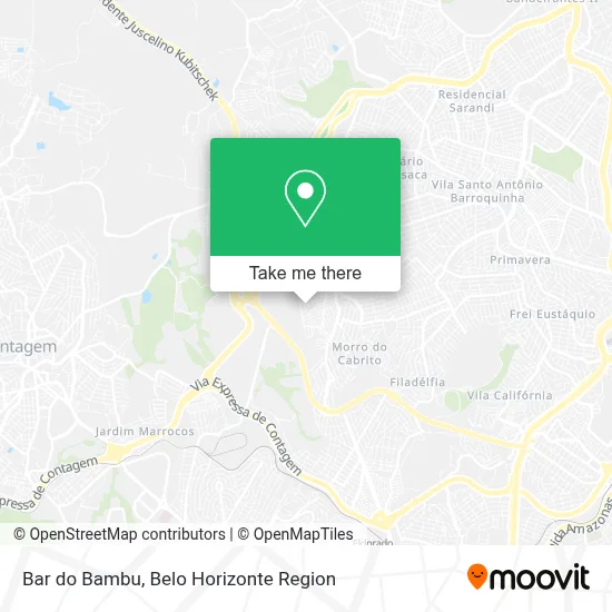 Bar do Bambu map