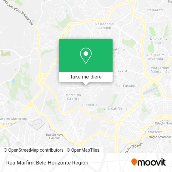 Rua Marfim map
