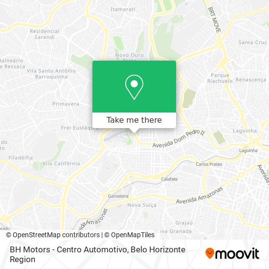 BH Motors - Centro Automotivo map