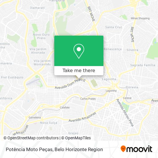 Potência Moto Peças map