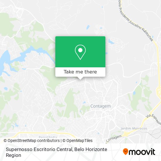 Supernosso Escritorio Central map