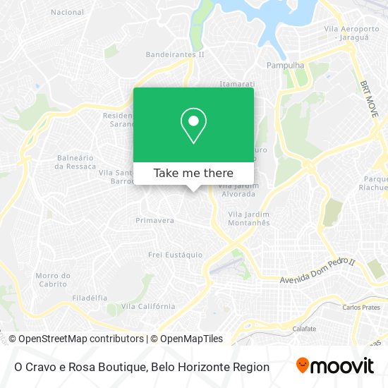 O Cravo e Rosa Boutique map