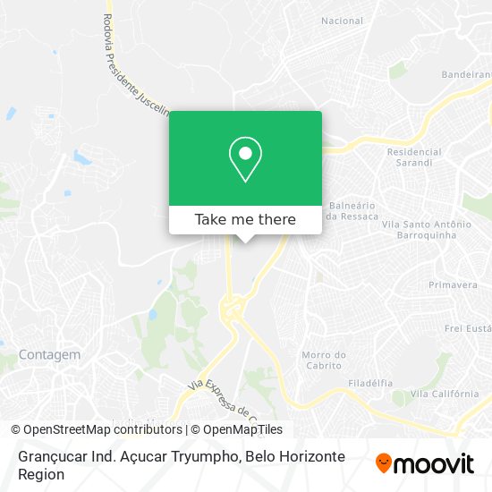 Grançucar Ind. Açucar Tryumpho map