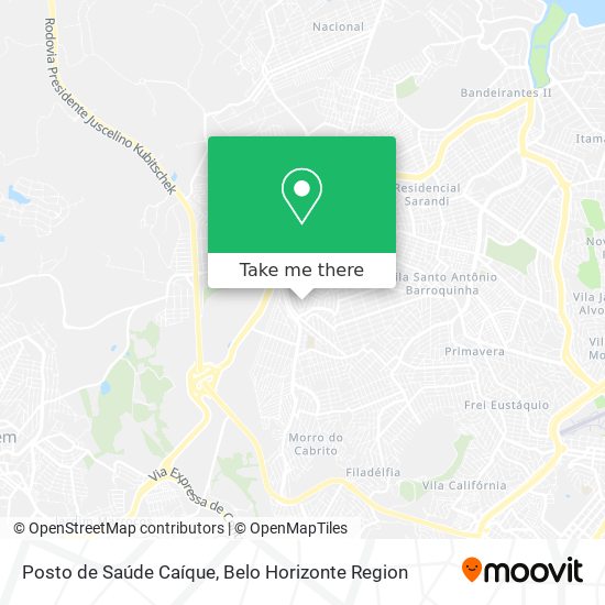 Posto de Saúde Caíque map