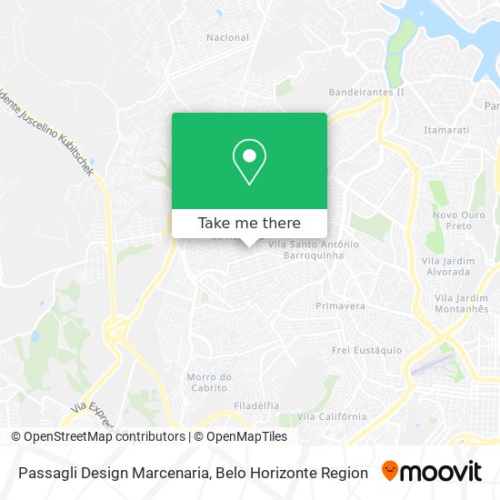 Passagli Design Marcenaria map