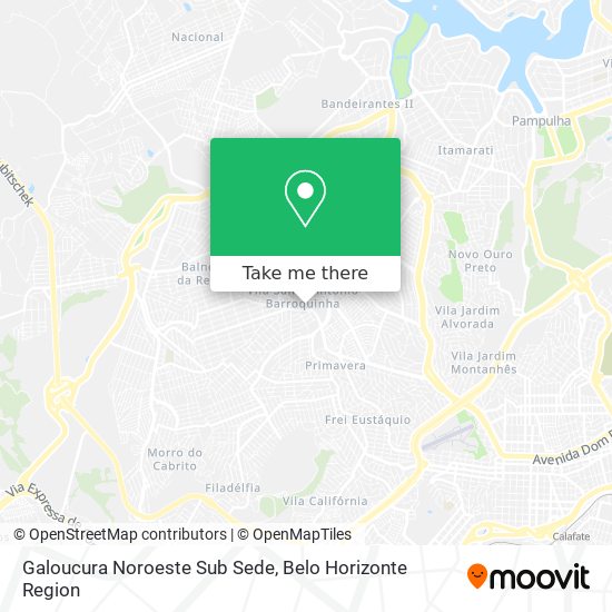 Galoucura Noroeste Sub Sede map