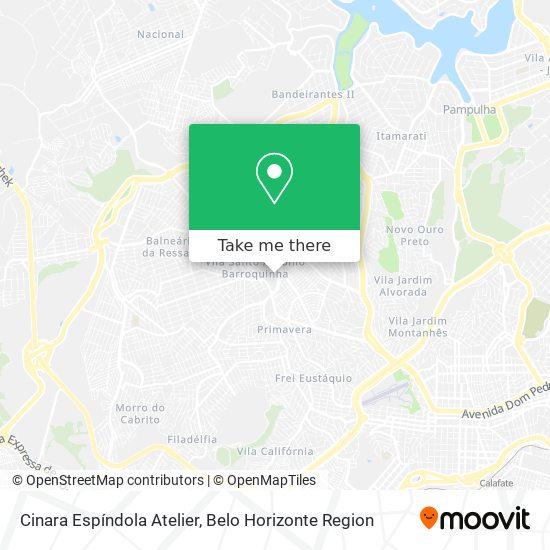 Cinara Espíndola Atelier map