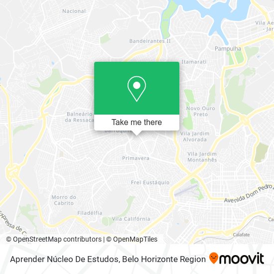 Aprender Núcleo De Estudos map