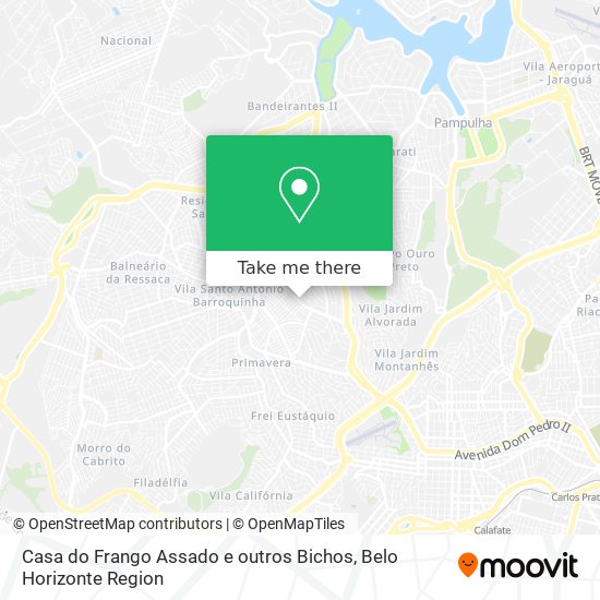 Casa do Frango Assado e outros Bichos map