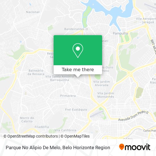 Parque No Alipio De Melo map