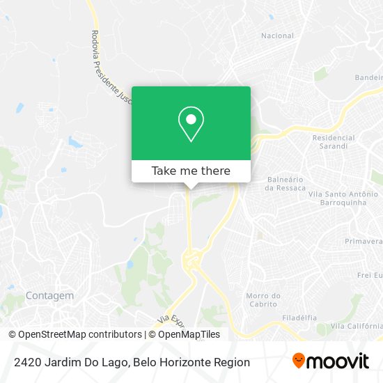 2420 Jardim Do Lago map