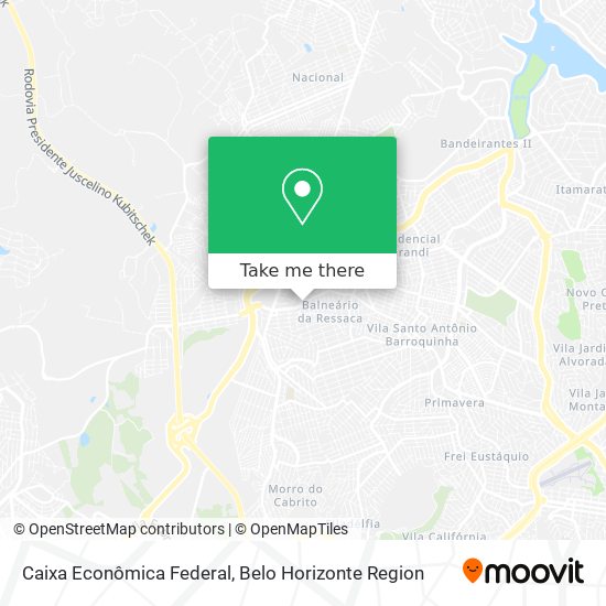 Caixa Econômica Federal map
