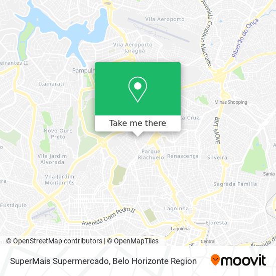 Mapa SuperMais Supermercado