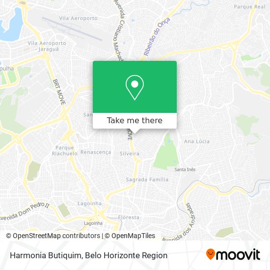 Harmonia Butiquim map