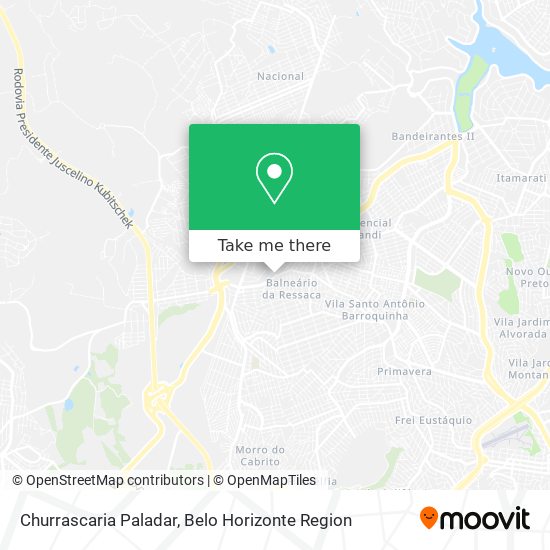 Churrascaria Paladar map