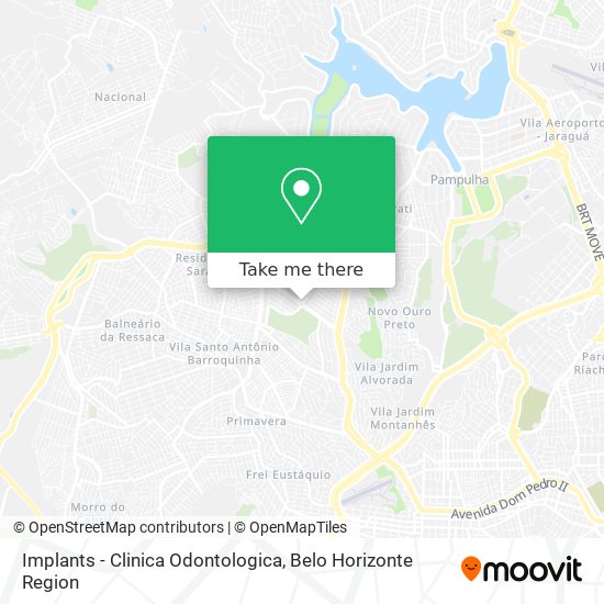 Implants - Clinica Odontologica map