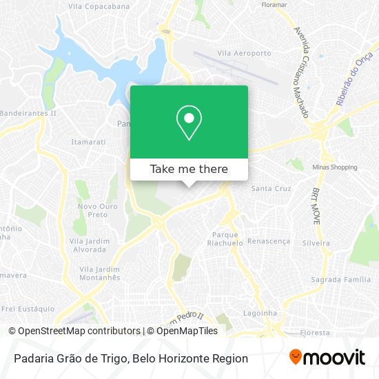 Padaria Grão de Trigo map