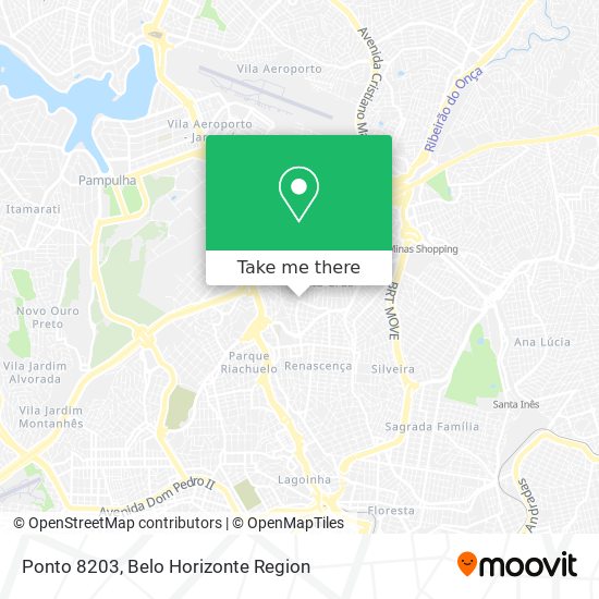 Ponto 8203 map