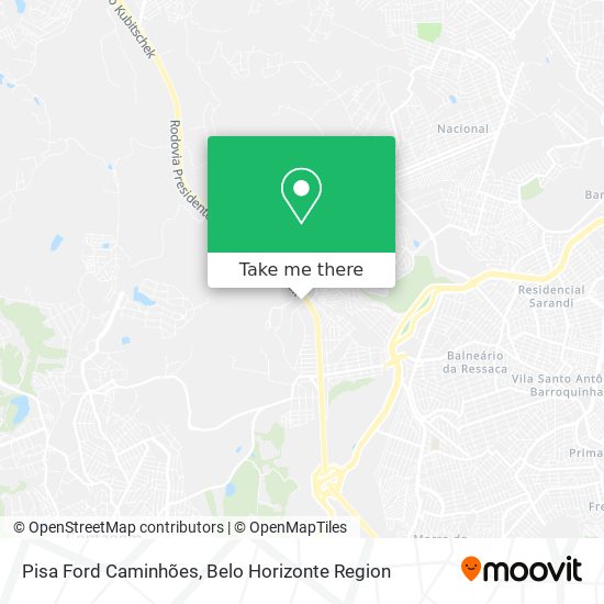 Pisa Ford Caminhões map