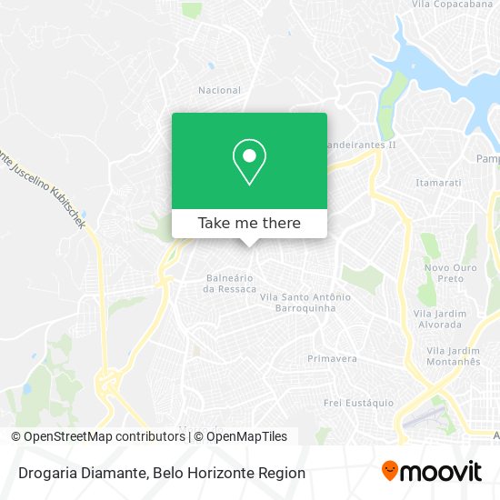 Drogaria Diamante map