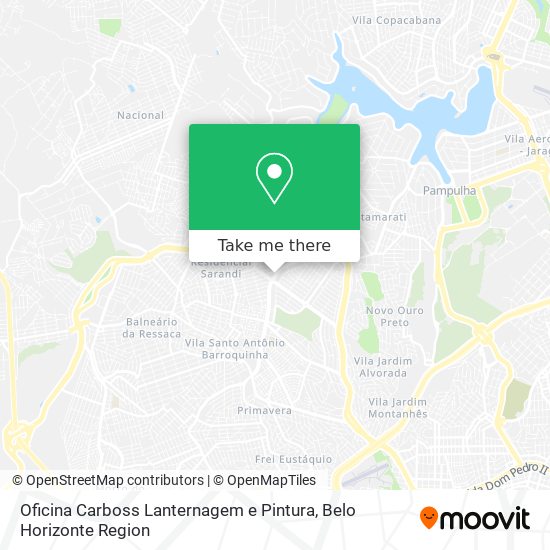 Oficina Carboss Lanternagem e Pintura map