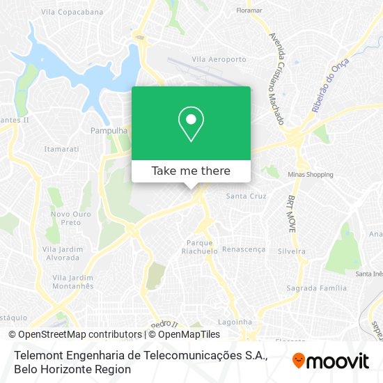 Telemont Engenharia de Telecomunicações S.A. map