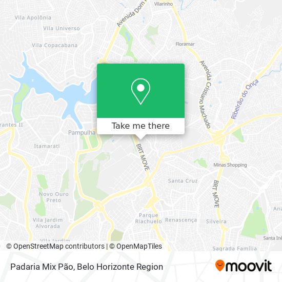 Padaria Mix Pão map