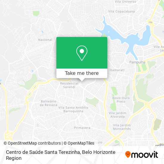 Centro de Saúde Santa Terezinha map