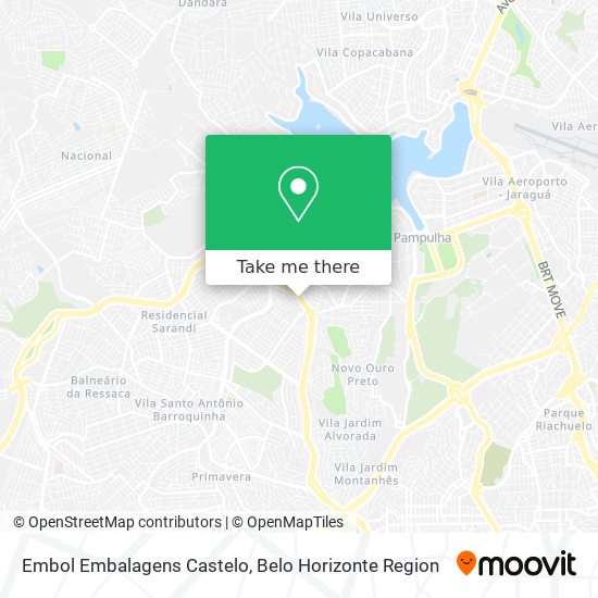 Embol Embalagens Castelo map