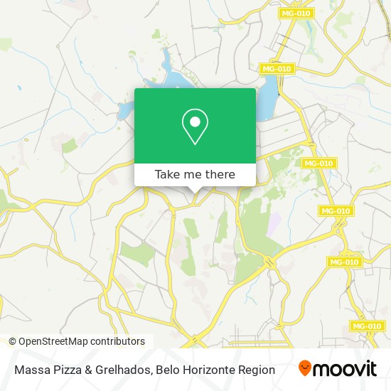 Mapa Massa Pizza & Grelhados