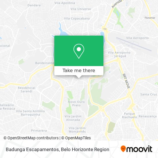 Badunga Escapamentos map