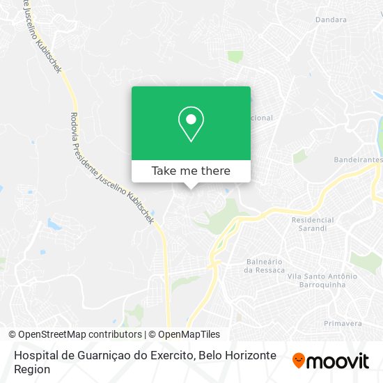 Hospital de Guarniçao do Exercito map