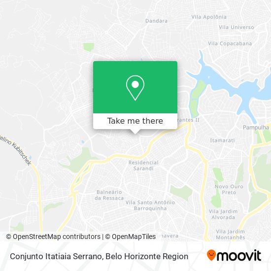 Conjunto Itatiaia Serrano map
