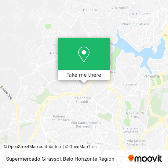 Supermercado Girassol map