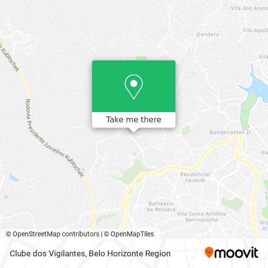 Clube dos Vigilantes map