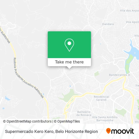 Supermercado Kero Kero map