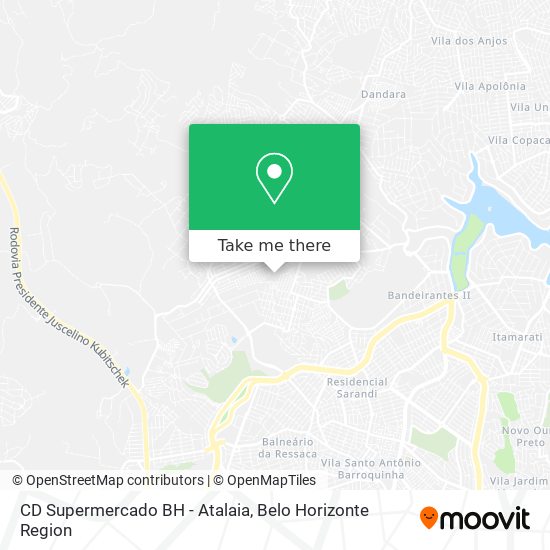 CD Supermercado BH - Atalaia map
