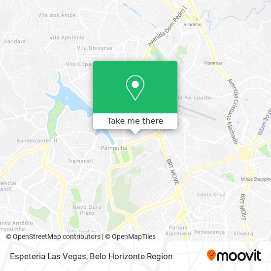 Espeteria Las Vegas map