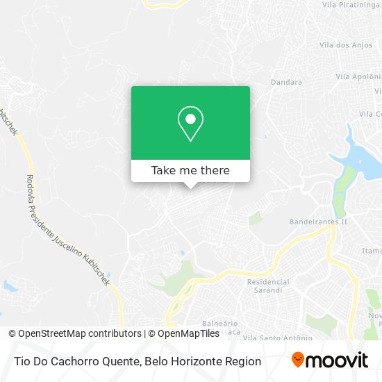 Tio Do Cachorro Quente map