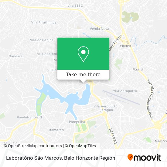 Mapa Laboratório São Marcos